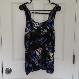 Hot Topic skull blouse!